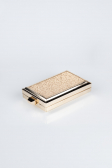 Gold Plaster Fabric Night Bag KC820