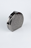Platinum Plaster Fabric Evening Bag KC821