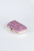 Powder Color Plaster Fabric Night Bag SH849