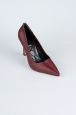 Burgundy Patent Leather Stiletto AB1133