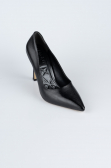 Black Patent Leather Stiletto AB1133