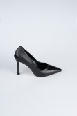Black Patent Leather Stiletto AB1133