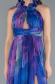 Long Purple Evening Dress ABU4901