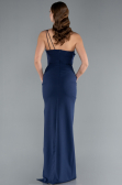 Long Navy Blue Evening Dress ABU4891
