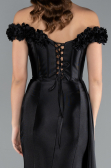Long Black Evening Dress ABU4903