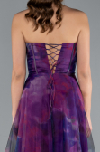 Long Purple Evening Dress ABU3360
