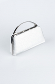 Silver Patterned Night Bag V349