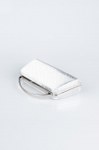 Silver Patterned Night Bag V349
