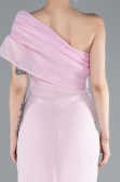 Midi Powder Color Cocktail Dress ABK2337