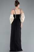 Black-Yellow Long Invitation Dress ABU2911