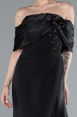 Long Black Mermaid Prom Dress ABU4920