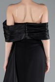 Long Black Mermaid Prom Dress ABU4920
