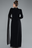 Long Black Hijab Dress ABU4931