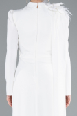 Long White Hijab Dress ABU4934
