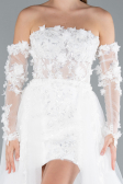 Mini White Wedding Dress ABK2344