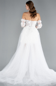 Mini White Wedding Dress ABK2344