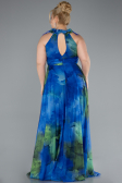 Long Mint Plus Size Evening Gown ABU4902