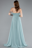 Long Mint Chiffon Prom Gown ABU4966
