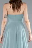 Long Mint Chiffon Prom Gown ABU4966