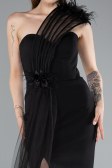 Long Black Evening Dress ABU4969