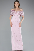 Long Powder Color Evening Dress ABU4973