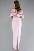 Long Powder Color Evening Dress ABU4973