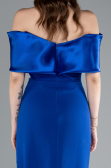 Long Sax Blue Evening Dress ABU4973