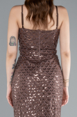 Long Brown Evening Dress ABU4980