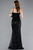 Long Black Evening Dress ABU4980