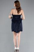 Mini Navy Blue Cocktail Dress ABK2354