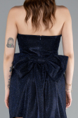 Mini Navy Blue Cocktail Dress ABK2354