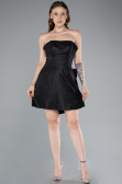 Mini Black Cocktail Dress ABK2354
