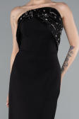 Long Black Evening Dress ABU4988