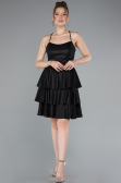 Short Black Cocktail Dress ABK2357