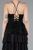 Short Black Cocktail Dress ABK2357
