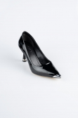 Black Patent Leather Stiletto AB1137