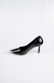 Black Patent Leather Stiletto AB1137