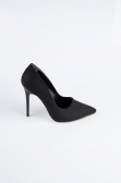 Black Suede Stiletto ABN1140
