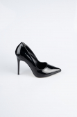 Black Patent Leather Stiletto ABR1140