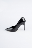 Black Patent Leather Stiletto ABR1140