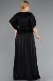 Long Black Formal Plus Size Dress ABU4914