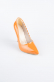 Orange Patent Leather Stiletto ABR1140