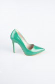Green Patent Leather Stiletto ABR1140