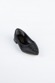 Black Stony Evening Shoe MJ9001