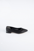 Black Stony Evening Shoe MJ9001