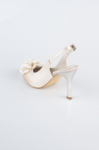 Mink Satin Evening Shoe MJ9004