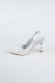 Silver Evening Shoe MJ9006