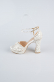White Stony Evening Shoe MJ9007