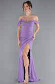 Long Lilac Evening Dress ABU5016