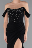 Long Black Evening Dress ABU5016